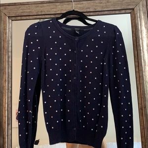 Forever 21 polka dot cardigan